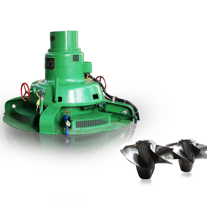 Générateur de turbine hydroélectrique Kaplan avec hauteur d'eau de 5 à 30 m, pales en acier inoxydable et options de tension personnalisées pour les applications hydroélectriques