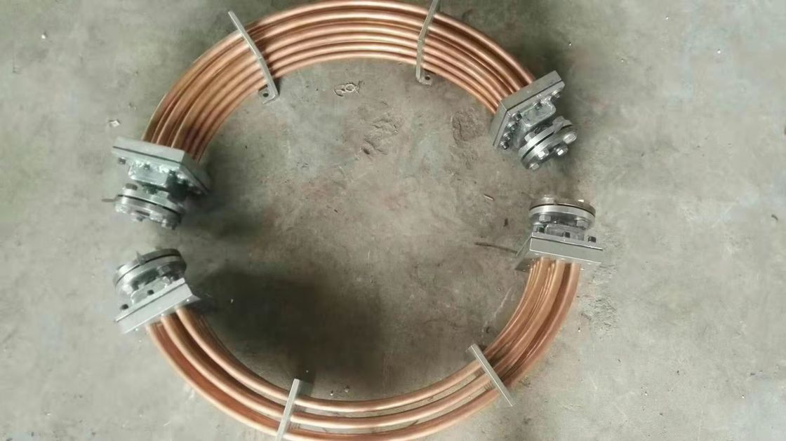 Refroidisseur d'huile hydraulique industriel à paroi 10-50 kg pour tuyaux fluides Plage de température de fonctionnement 0-80°C Performance