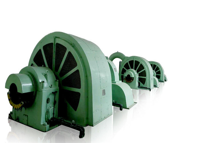 0Générateur de turbine Pelton de puissance de 5 à 20 MW avec installation horizontale et système d'excitation statique