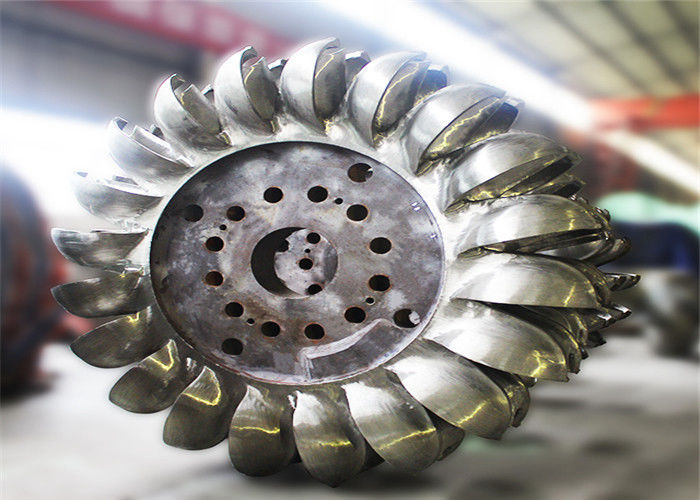 0Générateur de turbine Pelton de puissance de 5 à 20 MW avec installation horizontale et système d'excitation statique