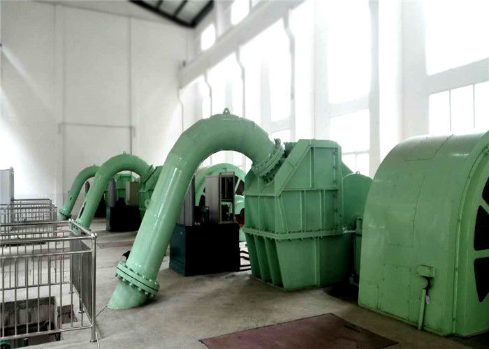 0Générateur de turbine Pelton de puissance de 5 à 20 MW avec installation horizontale et système d'excitation statique