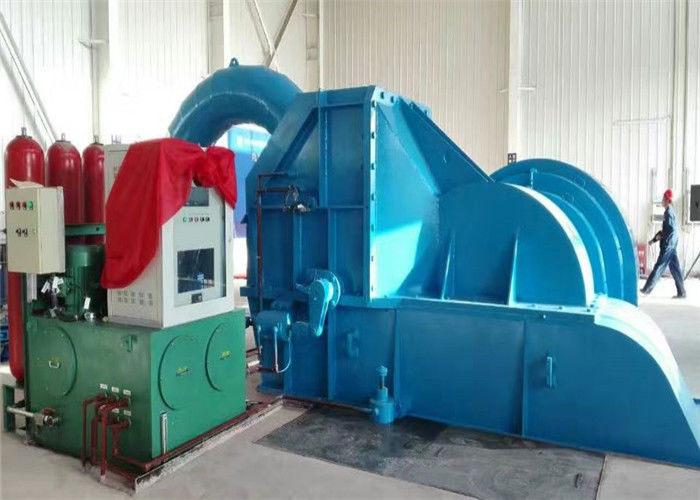 Générateur de turbine à roue Pelton de diamètre 200 mm à vitesse variable conçu pour maximiser l'extraction d'énergie dans les centrales hydroélectriques