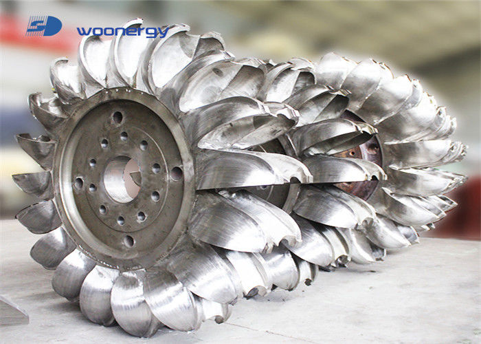 Générateur de turbine Pelton à haute tête de 100 m à 2000 m Voltage nominal 6-10 kV Conçu sur mesure pour la production d'énergie hydroélectrique