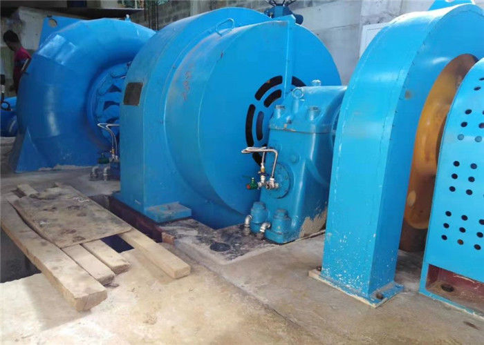Générateur de turbine hydraulique personnalisé en acier inoxydable 450-1000 tours par minute pour les têtes d'eau 5m-500m
