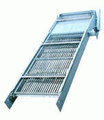 Machine de nettoyage de grille à déchets industriels avec contrôle automatique ou manuel, dimensions personnalisables pour un fonctionnement écologique