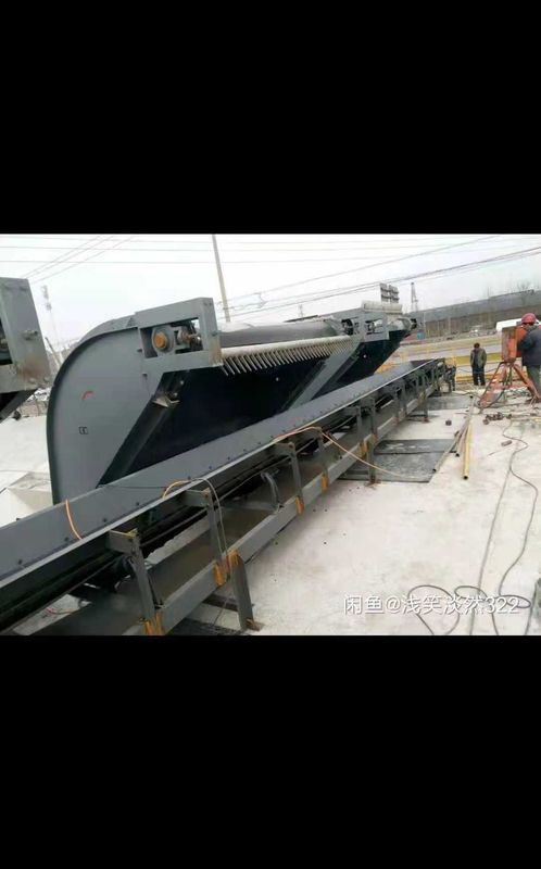 Machine de nettoyage de grille à déchets motorisée avec une épaisseur de 4,5 à 16 mm et une plage de vitesse de 150 à 1000 tr/min pour l'élimination des débris industriels