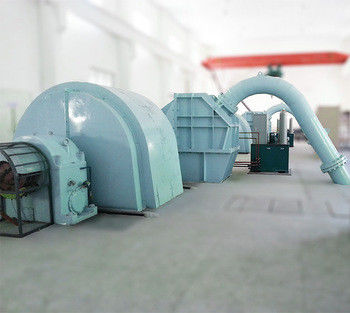 Turbine Pelton à tête haute de diamètre 200 mm comprenant un système d'excitation sans pinceau ou statique conçu pour l'énergie hydroélectrique