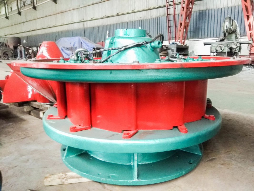 Facteur de puissance 0,8-0,9 Générateur à turbine hydraulique équipé de lames en acier inoxydable idéal pour la production d'énergie industrielle
