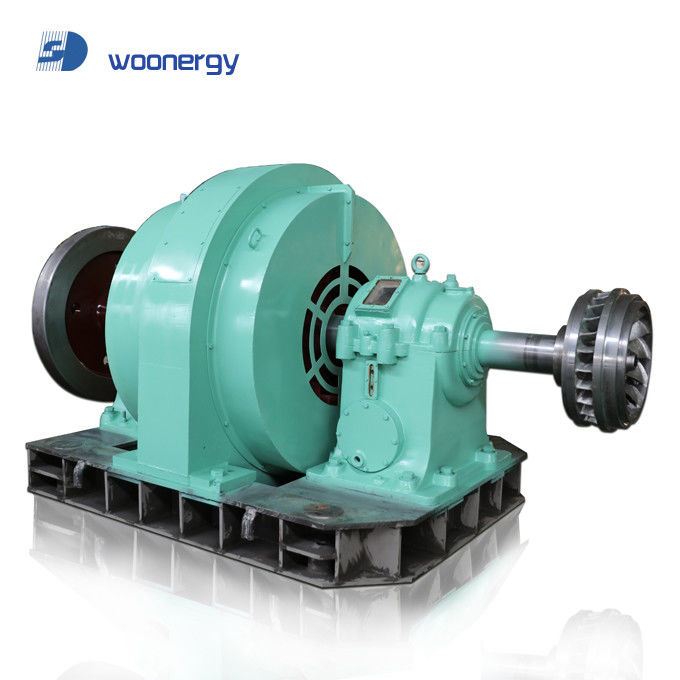 Générateur de turbine hydraulique personnalisé en acier inoxydable 450-1000 tours par minute pour les têtes d'eau 5m-500m