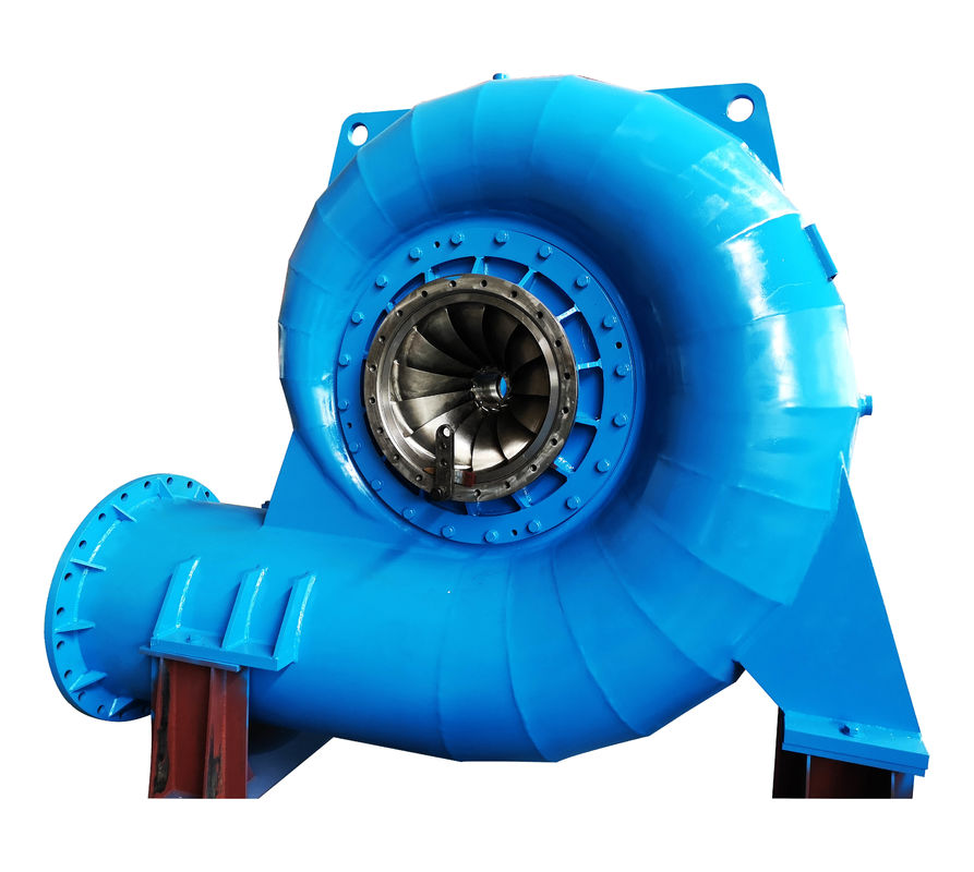 Générateur de turbine hydraulique Francis, plage de vitesse 150 tr/min, 1 000 tr/min, supportant un débit de 3,21 à 14,9 m³ de production d'énergie durable