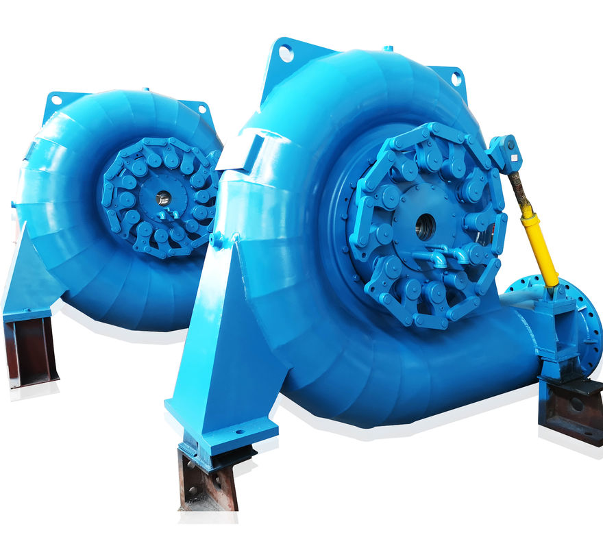 Générateur de turbine hydraulique Francis, plage de vitesse 150 tr/min, 1 000 tr/min, supportant un débit de 3,21 à 14,9 m³ de production d'énergie durable