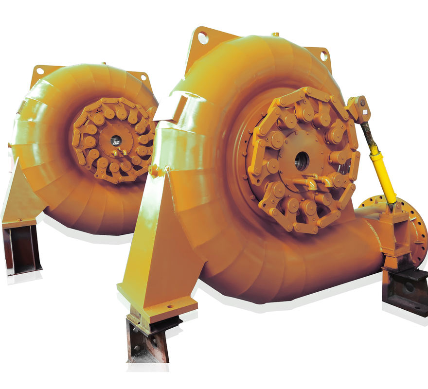 Générateur de turbine Francis avec une capacité unitaire de 2000 kW, système de contrôle automatique et acier et alliages de haute résistance pour une production d'hydroélectricité stable