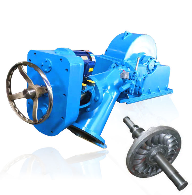Générateur de turbine à turbine avec tension nominale de 220V à 11000V, tête nominale de 50 à 400m et coureur en acier inoxydable pour l'énergie hydroélectrique