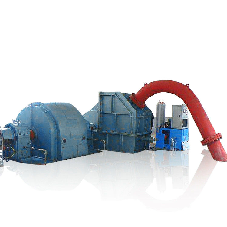 Générateur de turbine Pelton à haute tête de 100 m à 2000 m Voltage nominal 6-10 kV Conçu sur mesure pour la production d'énergie hydroélectrique