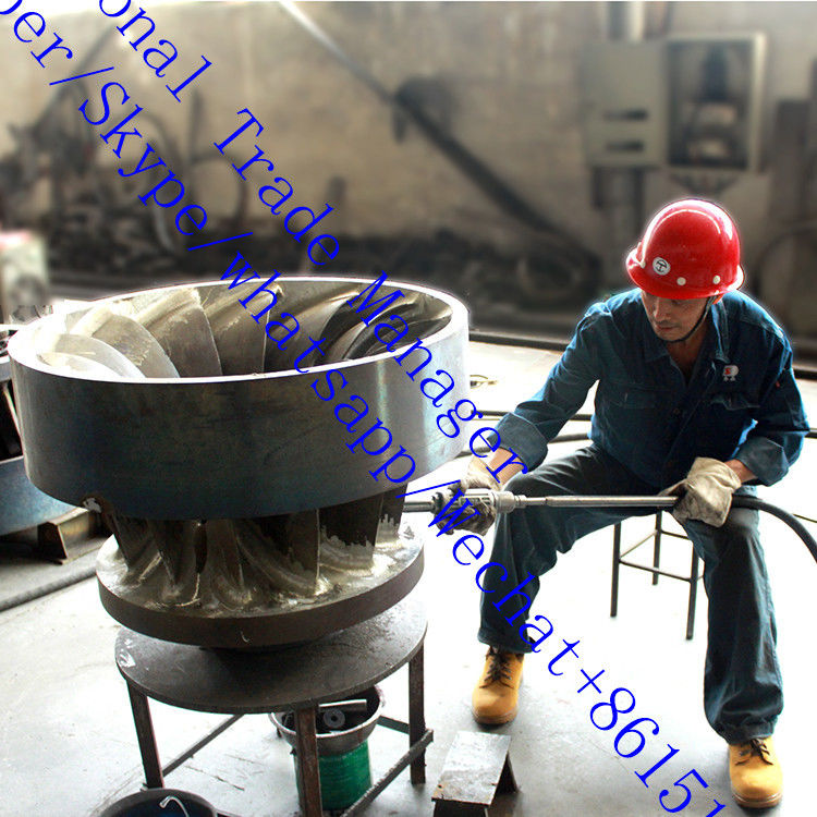 Générateur à turbine Francis de 2000 kW avec acier et alliages de haute résistance et mode de contrôle automatique pour la production d'énergie