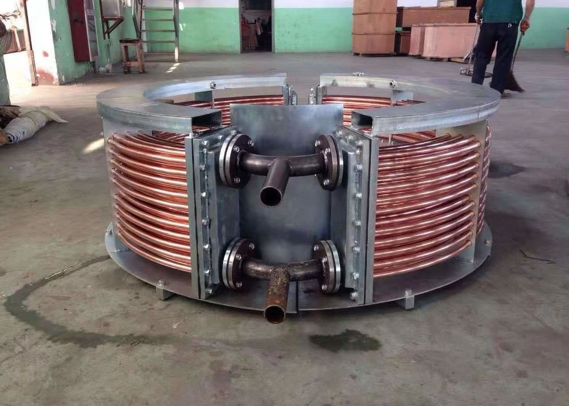 Refroidisseur d'huile hydraulique industriel à paroi 10-50 kg pour tuyaux fluides Plage de température de fonctionnement 0-80°C Performance