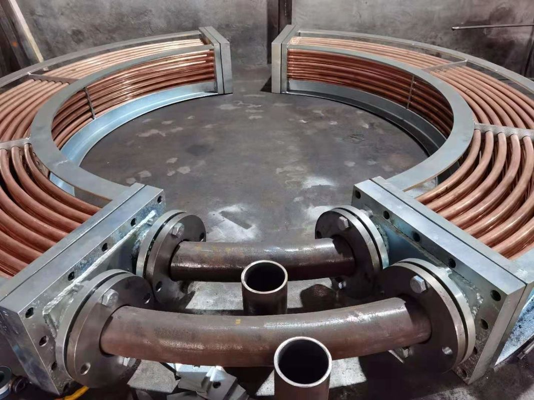Échangeur de chaleur refroidi à l'eau pour refroidisseur d'huile | Radiateur d'huile hydraulique industriel | Conception résistante à la corrosion pour turbines/compresseurs d'air/systèmes de refroidissement