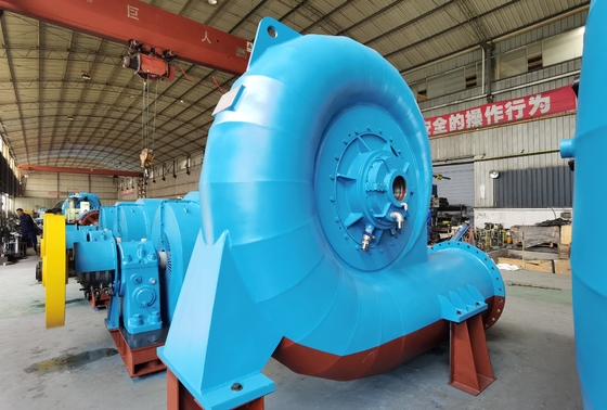Rendement élevé Francis Turbine Generator Hydro Power Francis Water Turbines