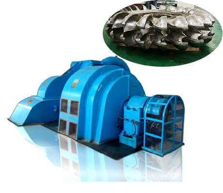 1 générateur 150RPM-1000RPM d'énergie hydraulique d'hydroélectricité de Mw Pelton