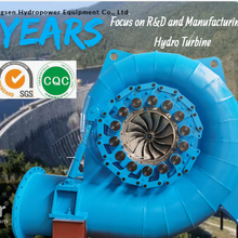 Turbine à eau refroidie à l'air / à l'eau 220V-690V avec une longue durée de vie ≥ 20 ans