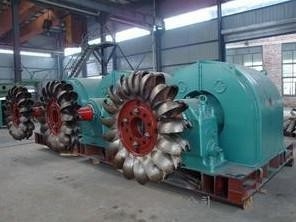 Turbine à eau à tête haute en acier inoxydable Runner Conçue pour des tours de 600 à 1000 tours par minute