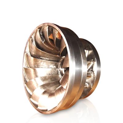 Turbine hydraulique à haute vitesse de rotation avec matériau en acier inoxydable