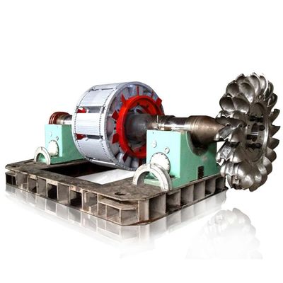 Grade de protection IP54 Générateur de turbine à roues de Pelton Plage de vitesse 500-3000 r/min