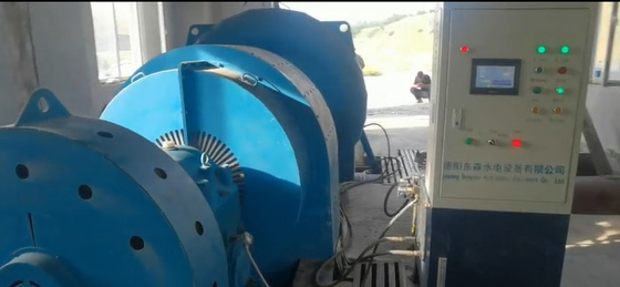 Générateur de turbine hydraulique de 200 kW à 20 MW de capacité pour la tête d'eau 5m-500m