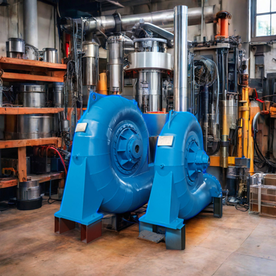 Générateur de turbine Francis à commande automatique 450-1000 tours par minute avec coureur en acier inoxydable