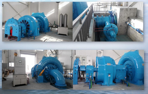 Turbine hydraulique durable Francis avec une capacité de 200 kW-20 MW 2024 Best Sells
