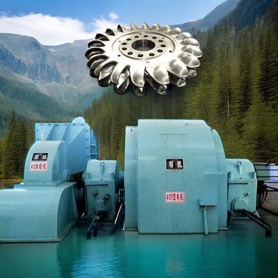 Générateur de turbine Pelton en acier inoxydable en fonte 500-3000 r/min Vitesse nominale