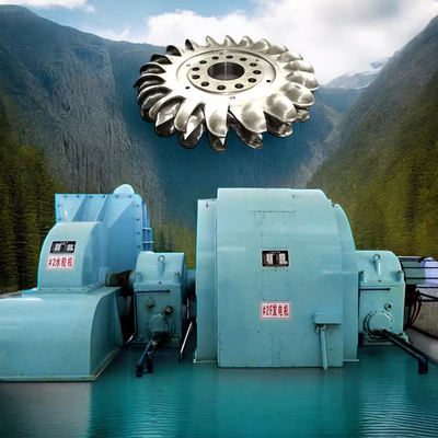 Générateur de turbine Pelton IP54 refroidissement par air sans balai 50/60Hz Fréquence nominale