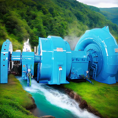 Réfrigération par turbine à eau contrôlée par mode automatique/manuel 200kw-20mw Puissance de sortie