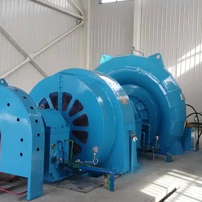 Efficacité de la tête d'eau 5m-500m Générateur de turbine hydraulique Modèle personnalisé 450-1000rpm 200kw-20mw