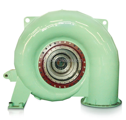 Générateur hydroturbine en acier et en acier inoxydable personnalisé 5m-500m Tête d'eau 50HZ/60HZ