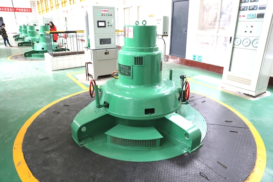 Générateur de turbine hydraulique Kaplan en acier inoxydable 100-20MW aimant permanent synchrone 220-11000V