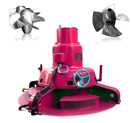 Puissance 20MW Générateur de turbine à haut rendement 0,6-2m Diamètre du coureur 220-11000V Voltage