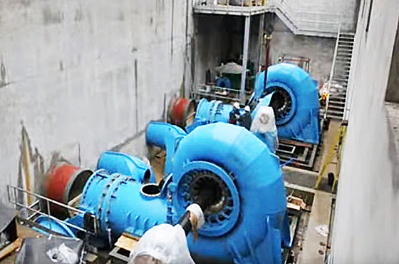 Générateur de turbine à eau Francis vertical ou horizontal