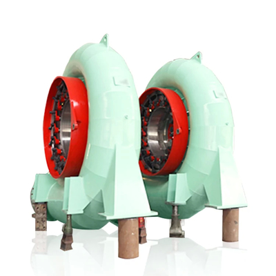 Turbine à eau de puissance Couleur personnalisée 220V-690V 50Hz/60Hz 450-1000 RPM