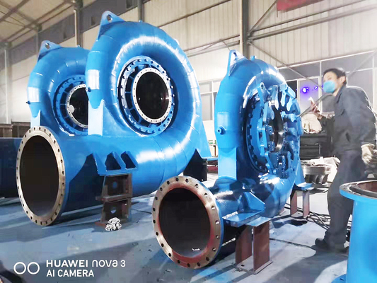 Turbine à eau sans balai à l'intérieur/à l'extérieur 50 Hz Fréquence nominale 300-3000 tr/min Plage de vitesse