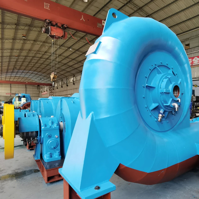 Turbine à eau de couleur personnalisée 200kw-20mw Puissance de sortie Opération intérieure/extérieure