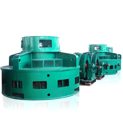 Efficacité Générateur de turbine hydraulique Kaplan 0,8-0,9 Facteur de puissance 5-30m Tête 100-1500r/min Vitesse 50-60Hz Fréquence