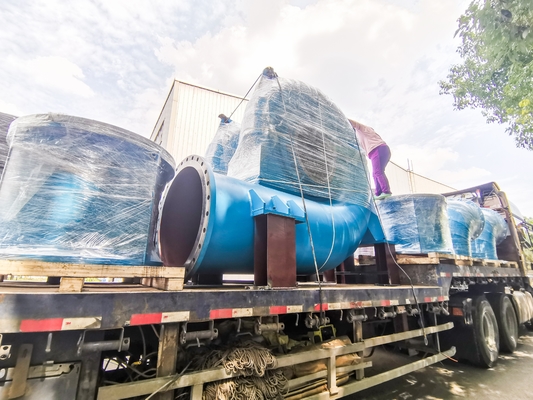 Turbine à eau à tête haute en acier et en acier inoxydable pour les applications de tête d'eau