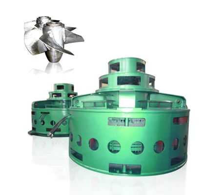 Générateur de turbine à eau en acier inoxydable de couleur personnalisée 5-30m Tête nominale 220-11000V