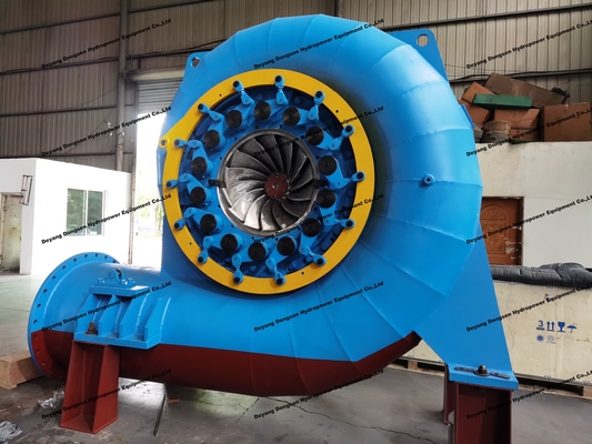 Turbine hydraulique à haute tête sur mesure