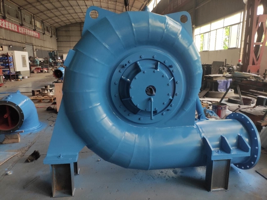 Générateur de turbine hydraulique de haute durabilité pour fréquence 50HZ/60HZ et tête d'eau 5m-500m