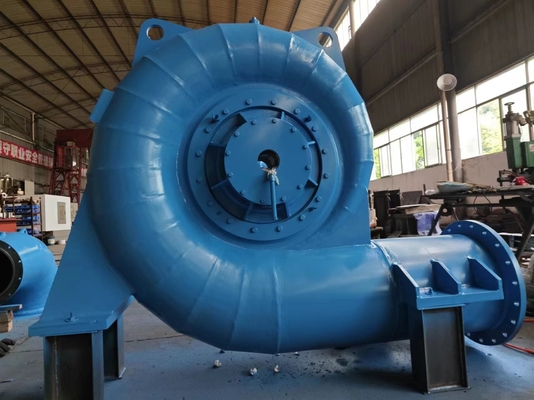 Générateur de turbine en acier inoxydable Francis pour la tête d'eau 5m-500m Avec une haute qualité
