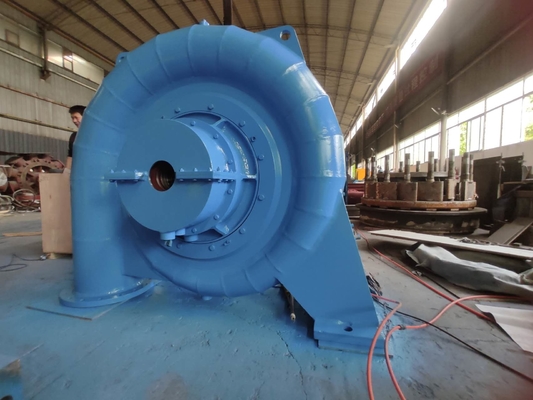Turbine hydraulique Francis personnalisée de 200 kW à 20 MW avec fréquence 50 Hz/60 Hz