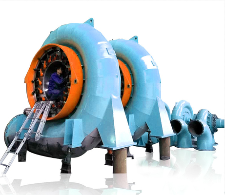 Générateur hydroturbine en acier et en acier inoxydable personnalisé pour une capacité de 200 kW à 20 MW