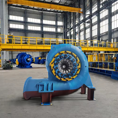 Durabilité Turbine à eau à haute tête pour une production d'énergie à tête d'eau personnalisée jusqu'à 20 MW